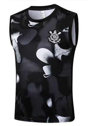 AAA Quality Corinthians 25/26 Black Vest Jersey